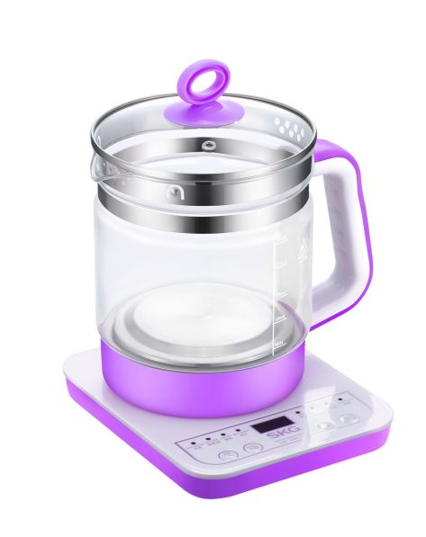 SKG全品類養(yǎng)生壺 1.8L玻璃壺身，唯品會(huì)專享的8大功能健康之選